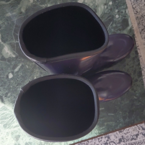 Hunter Style Tall Boots Dark Purple - Picture 6 of 8